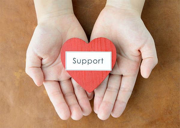 widow financial support
