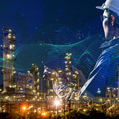 Digital oil and gas employee Digital oil and gas employee